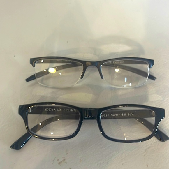New set of 2 reading eyeglasses both men and women styles - Picture 1 of 3